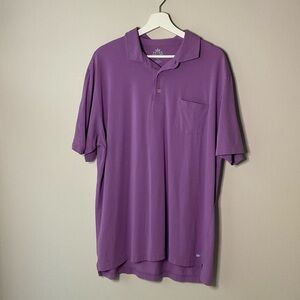 Peter Millar Purple Polo Shirt Large